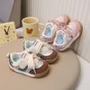 Baby Casual Shoes Soft Sole Non-slip Kids Walking Shoes Hook&loop 2025 New Fashion Boys Girls Flat Shoes Versatile Size 17-27