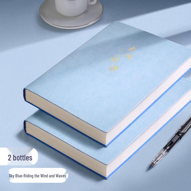 Extra Thick Leather Notebook for Postgraduate Exams – Large and Durable