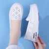 New Nurse Shoes for Women's Summer Leather Thick-soled Soft-soled Breathable and Non-slip Work, a Small White Shoe for Women In Medical Care