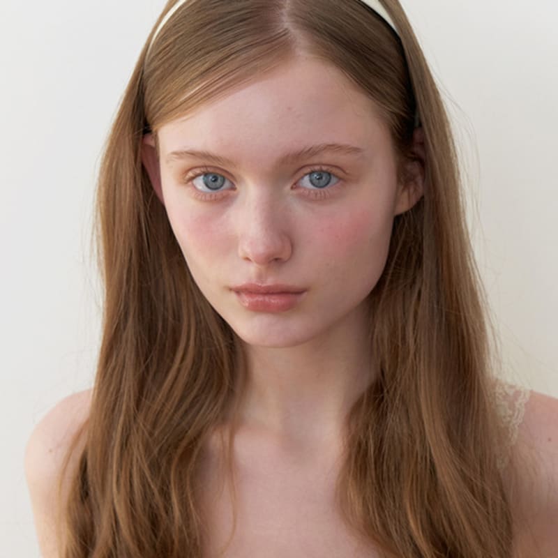 

KINDABABY essential ribbon line head band - cream cream