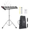 32-Ton Glockenspiel Xylophon Glocken-Set, Professionelles Schlaginstrumenten-Set mit Schlägeln, Drumsticks, Notenständer