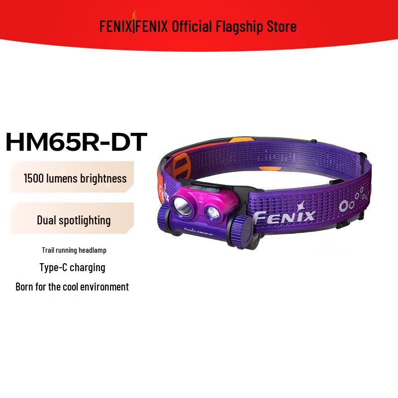 

Fenix HM65R-DT Rechargeable Headlamp