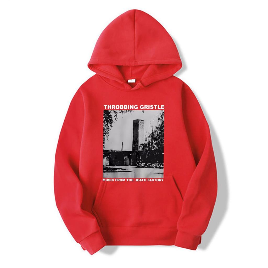 Throbbing Gristle Music From Hoodies Black Size S M L 234XL Cotton ZZ1247 Long Sleeves