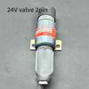 for Hyundai R225 for Carter S6K for Komatsu PC60-7 PC130 Excavator flameout solenoid valve rod