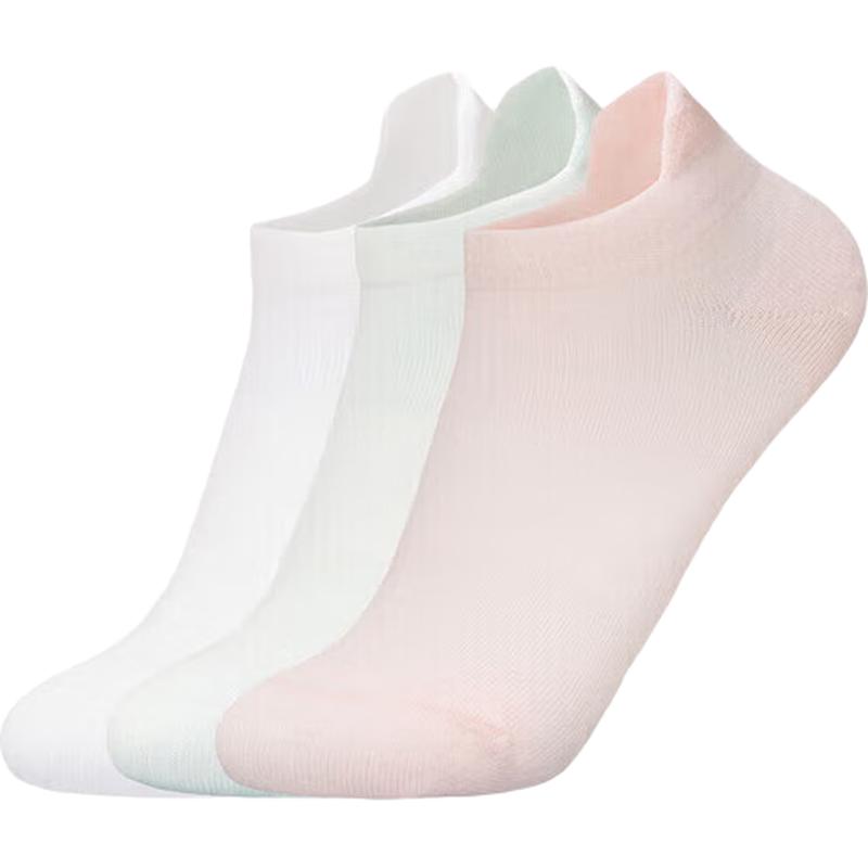 

Li-Ning Women s Low-Cut Sports Socks 3-Pack L