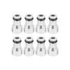 551371 8PC Fuel Injector Spacers Convert LS1 Fuel Injector To LS Truck Injector Silver FP-1101