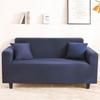 Milk Silk Sofa Cushion Printing All-inclusive Solid Color Lazy Cover Elastic Three-person Sofa Cover
