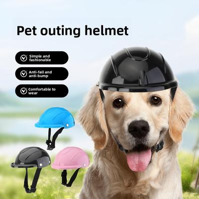 Chapéu de Locomotiva para Animais de Estimação Capacete Rígido Novo para Gato Cão Adereço de Cabeça Chapéu Brinquedo para Animais de Estimação Capacete de Segurança para Jogos de Futebol Bonés para Cães Adereço de Cabeça