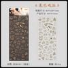 Cute Gold Foil Hand Drawn Black Cat Flat Stickers Kawaii Kitten Decor For Scrapbooking Journal Craft Supplies