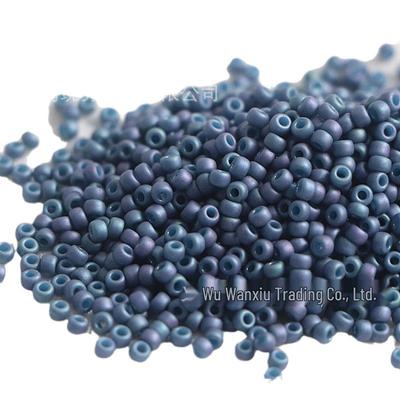 Miyuki Frosted Matte Glass Seed Beads 2/3mm for Handmade DIY Beading & Tambour Embroidery Bracelet.