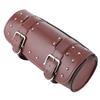   Motorcycle Bag PU Leather Saddlebag Motorbike Roll Luggage Motor Replacement
