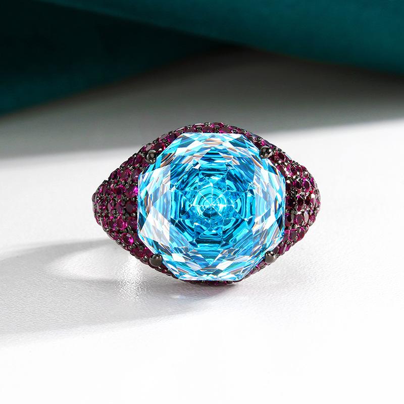 Luxury Zirconia Rings for Women 2025 New Fashion Ring Ladys Wedding Party Jewelry Accessories