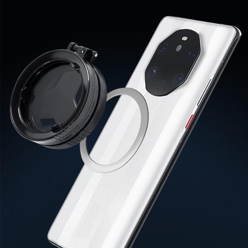 52mm Visual Glass CPL Polarizer Filter Magnetic Clip On Design Reduces Reflection Enhances Color for Photography