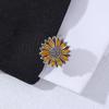 New Arrival  Sunflower Cuff Links Sun Flower Mens Cufflinks Jewerly Gift Wedding Birthday Anniversary Father's Day