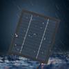 5W 6V Cooling Fan Monocrystalline Silicon Mini Solar Fan Pratical Solar Panel Fan  Outdoor Camping