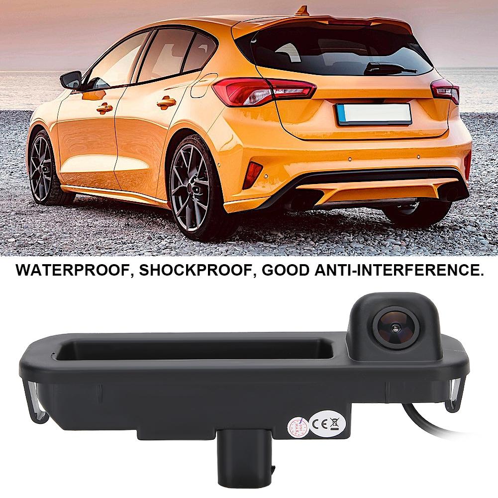 CCD HD Car Trunk Handle Rear View Camera Waterproof Reverse Monitoring Fit for Ford Focus MK3 1114