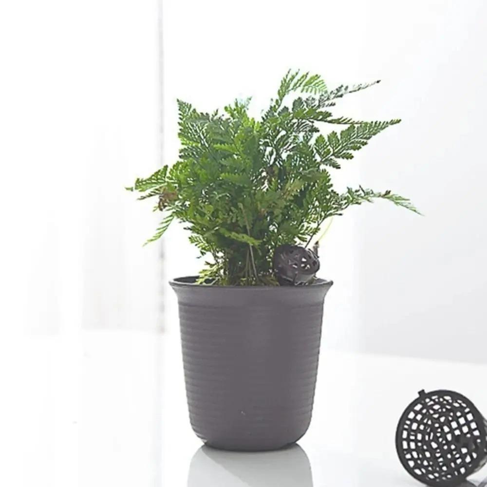 10Pcs/Set Plant Fertilizer Baskets With Lid Orchid Cultivate Park Root Nursery Pots Bonsai Portable Automatic Fertilizer Pot Box