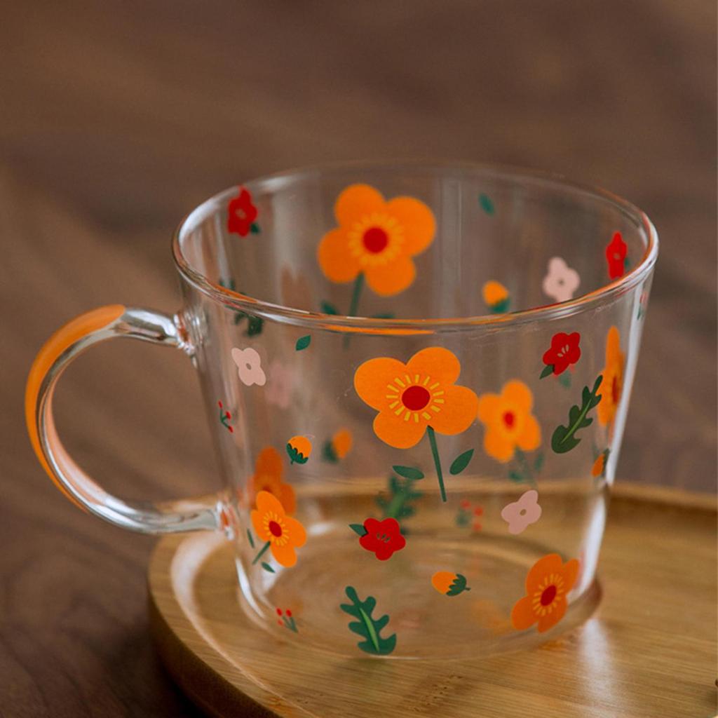 Creative Coffee Mug, Mugs, Drinking Cups, Espresso 450ml Glass Water Cup Beverage Mugs