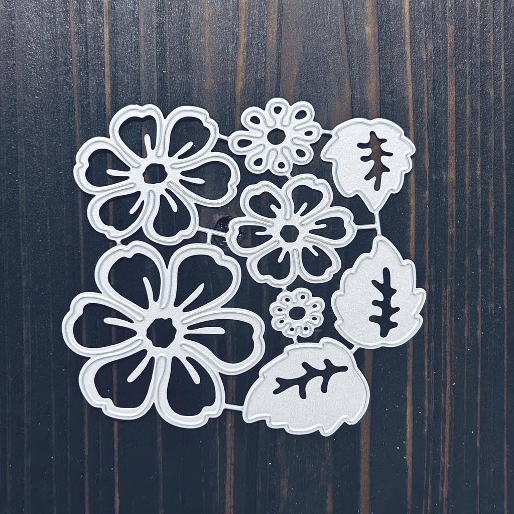 Cute Flower Dies Cuts For Card Making, Cutting Dies, Metal Die Cutting Mold, Scrapbooking Dies, DIY Etched Embossing Stencil For Craft
