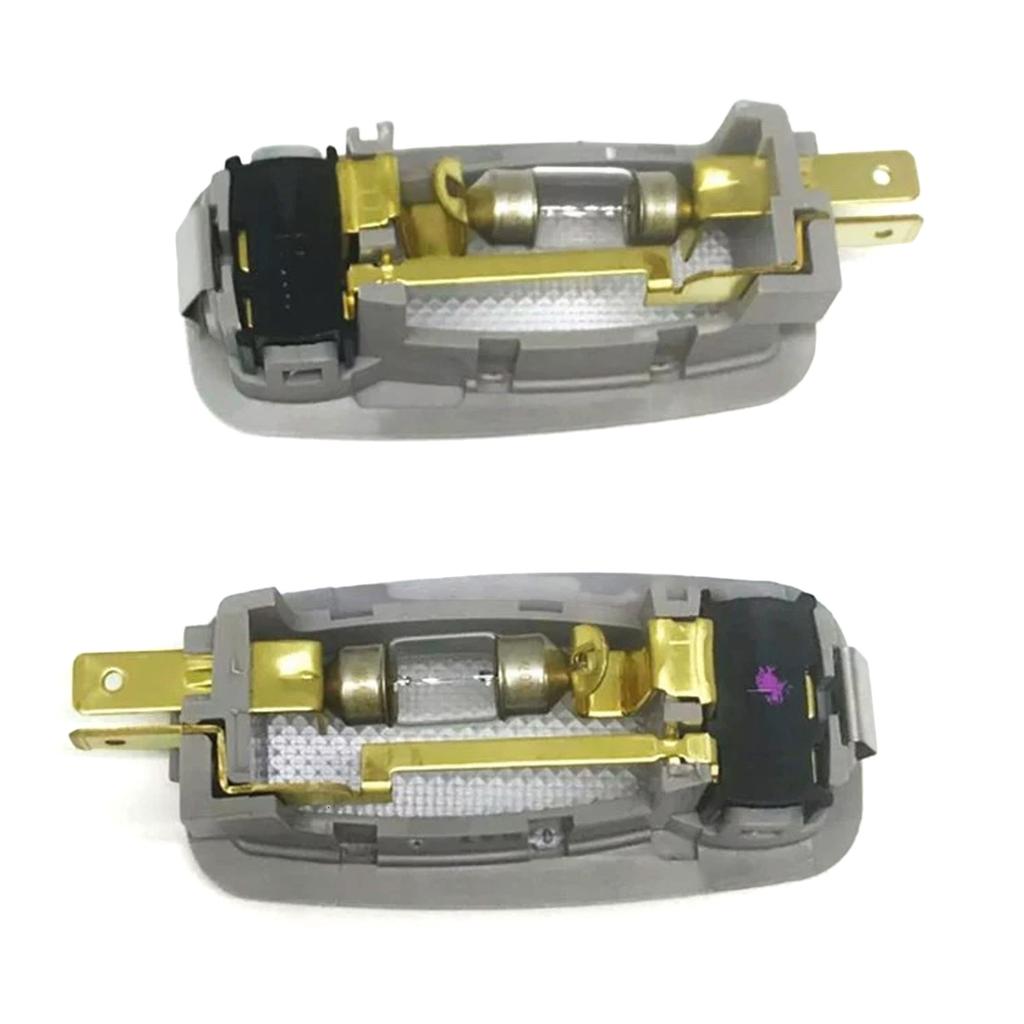 Pair Car Vanity Mirror Lamps Plastic Sun Visors Vanity Mirror Lights Car Makeup Mirror Light Suitable for ix25 ix35 kx5
