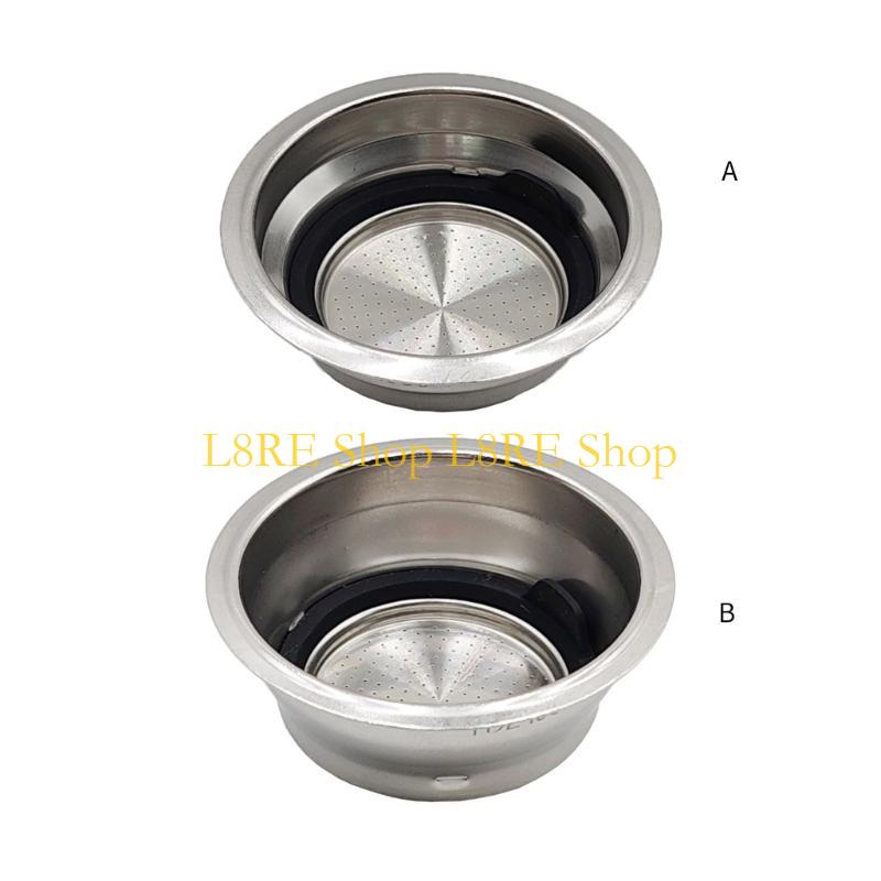 L8RE 51mm Espresso Filter Basket Stainless Steel Coffee Ground Strainer for Coffee