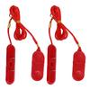 2pcs Treadmill Safety Key Universal Treadmill Emergency Stop for Running Machine Flat Oval Dual