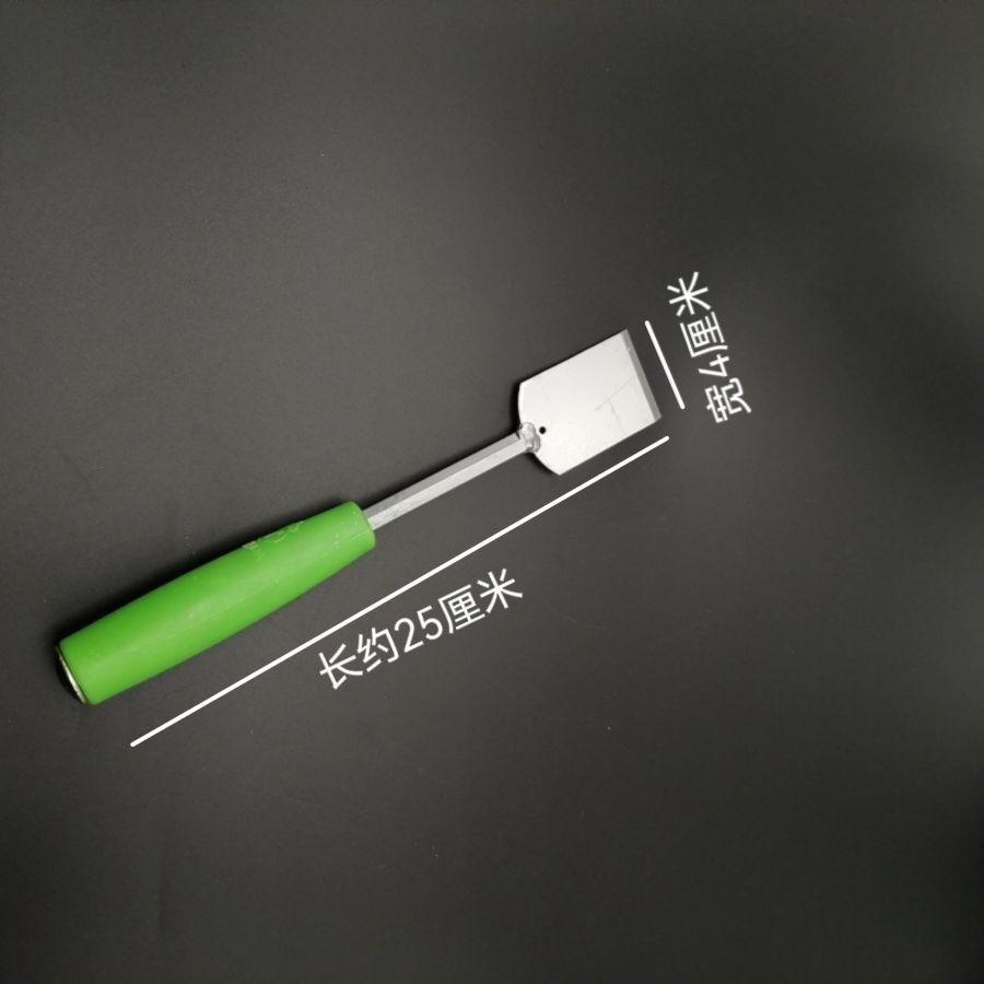 Kuchyňská škrabka z nerezové oceli: Čištění hrnců a nečistot, Odstraňování dehtu a odmrazování chladničky, Odvápňování, Nástroj na odstraňování gumy