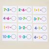 Colorful Digital Operation Card Addition and Subtraction Cognition Cards  Brain-Stimulating Toys