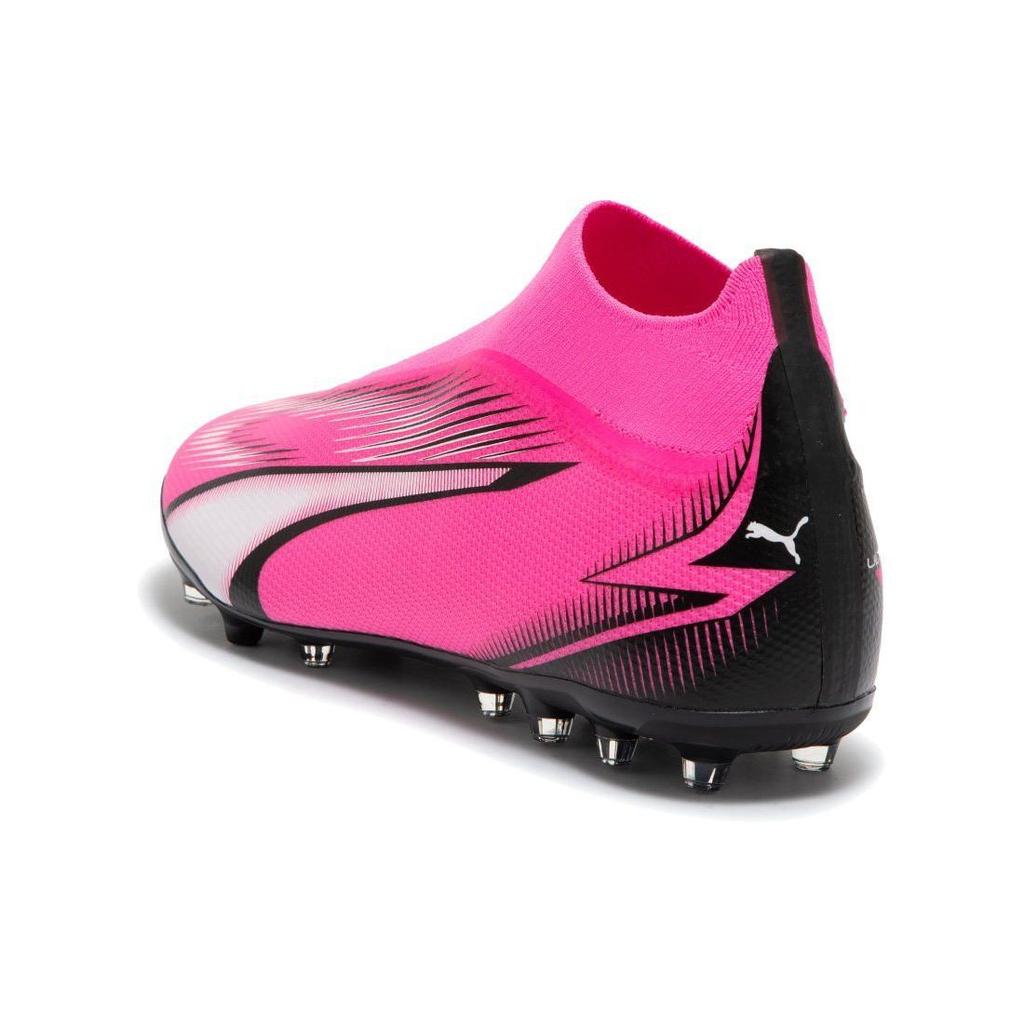 Puma Ultra Match MG Multi Ground Soccer Shoes Men's Pink Black White 107760-01