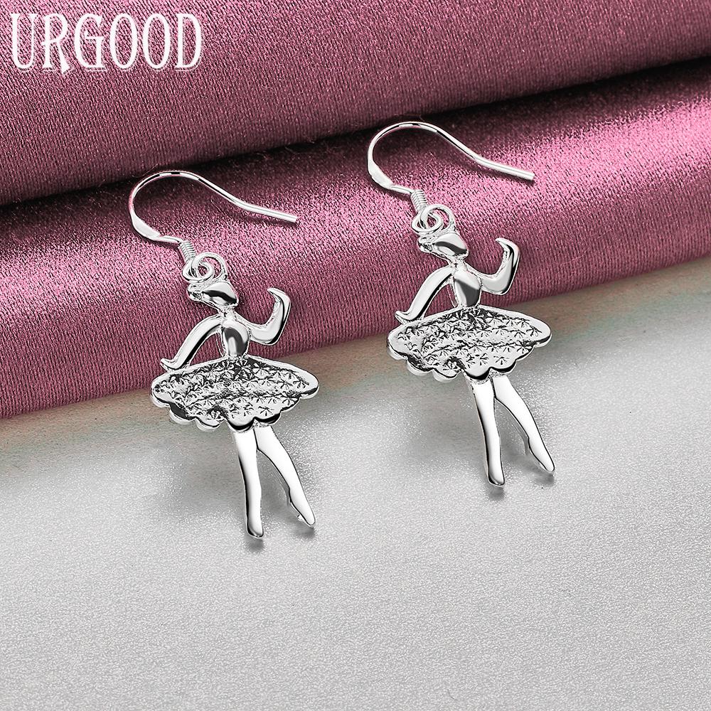 925 Sterling Silver Cute Earrings Wedding Jewelry