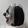 Horror Bell Clown Latex Headgear Halloween Smiling Clown Mask Masquerade Party Festival Performance Prop