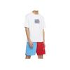 Jordan Sport DNA Logo Print Short Sleeve T-Shirt Men Tops White CJ6222-100