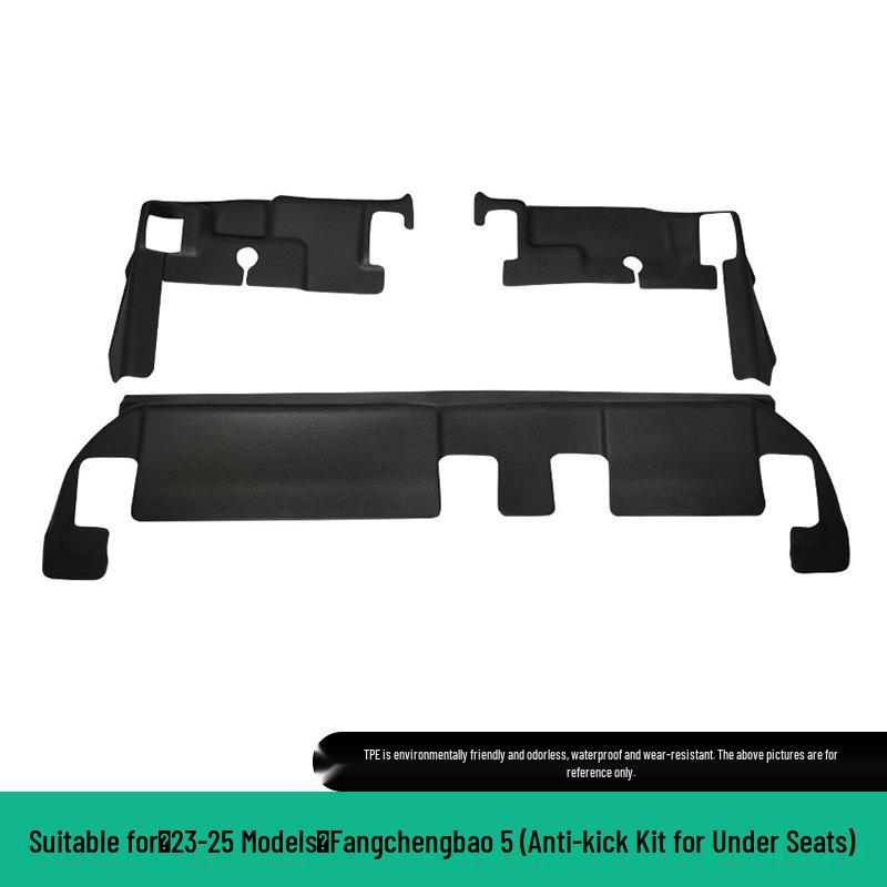 Eco-Friendly TPE Floor, Trunk, and Seat Back Mats for 2023-2025 Fangchengbao 5 Models