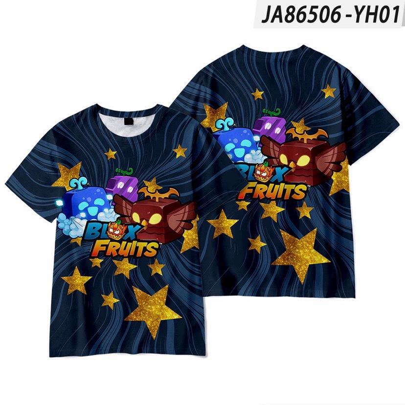 Adult cartoon trendy printed personalized casual T-shirt men