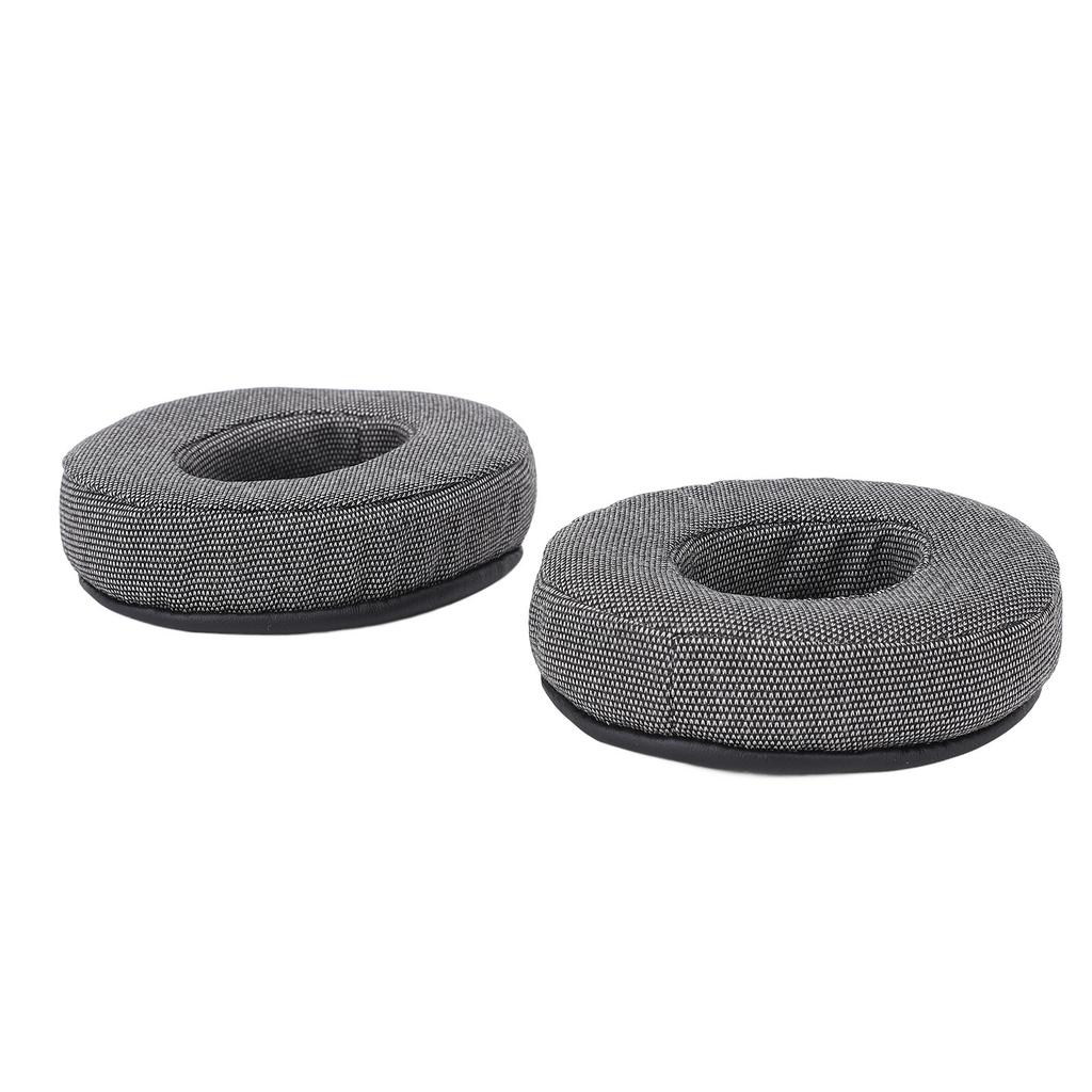 1 Pair Headset Earpads Breathable Fabric Foam Sponge Ear Cushions Replacement for ATH M50X M40X M30X WS1100