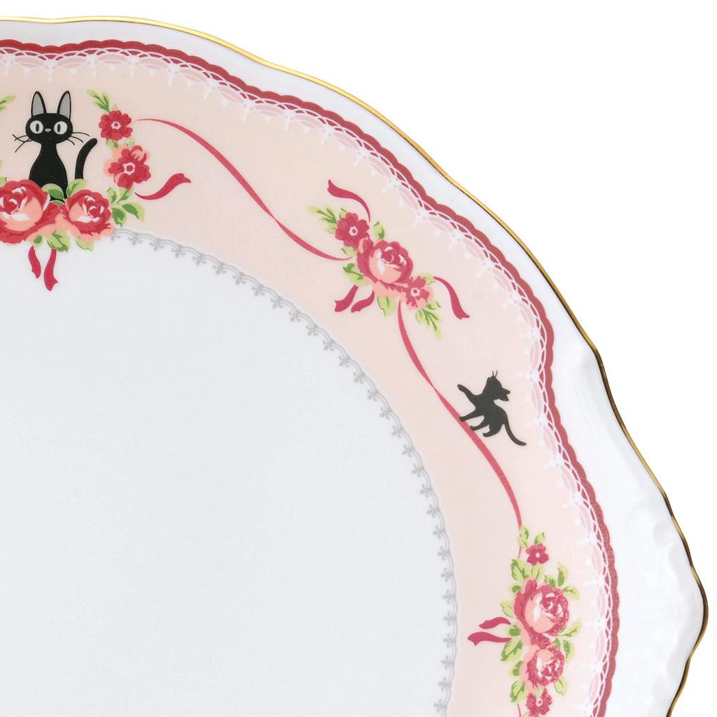 Noritake Plate, 28cm, Kiki's Delivery Service, Pink, Bone China, MJ58119/H-612L