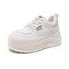 Autumn women's shoes fashionable versatile thick sole heightening breathable lace-up casual shoes foam sole shoes women