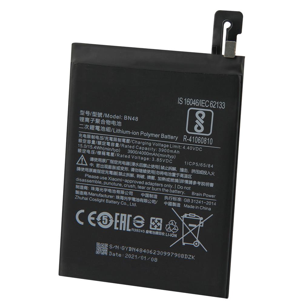 Replacement Phone Battery BN48 For Xiaomi Redmi Note 6 Pro Note6 Pro With Free Tool 4000mAh