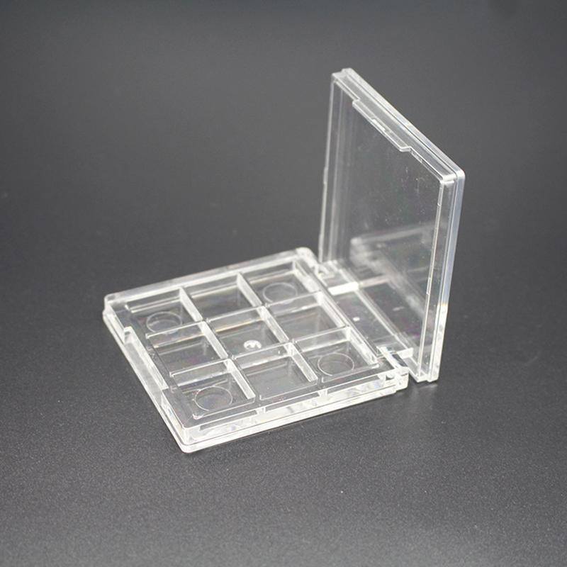 9 Grids Palette Eye Makeup Storage Box Empty Eyeshadow Dish Diy Eyeshadow