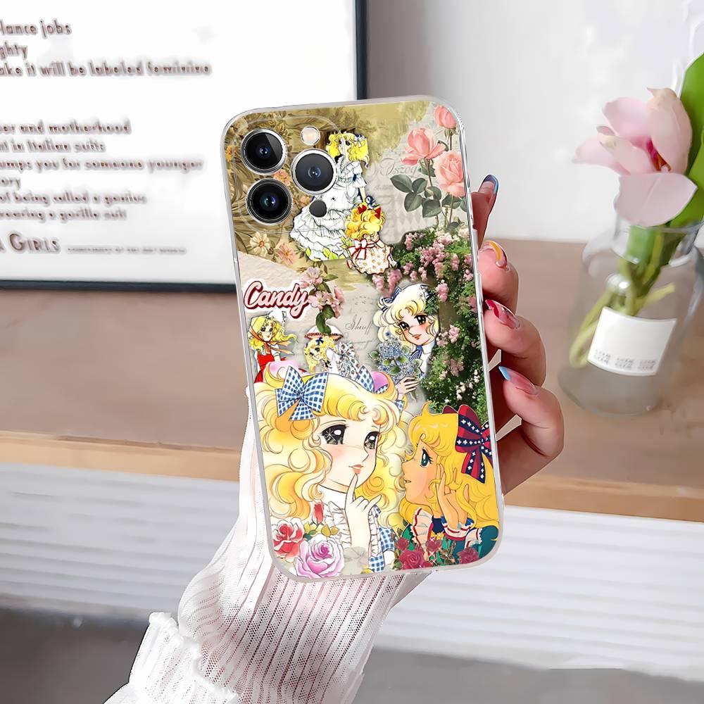 Classic C-Candy C-Candy Anime Shockproof Silicone Clear Case For IPhone 17 16 15 14 13 12 11 Mini Pro Max Plus Cover