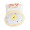 (ohne Puppe) für 17 cm Labubu niedliches und bequemes Babybett Zuhause warm niedliche Babyaccessoires Puppendecke Kissen Schlafsack Set