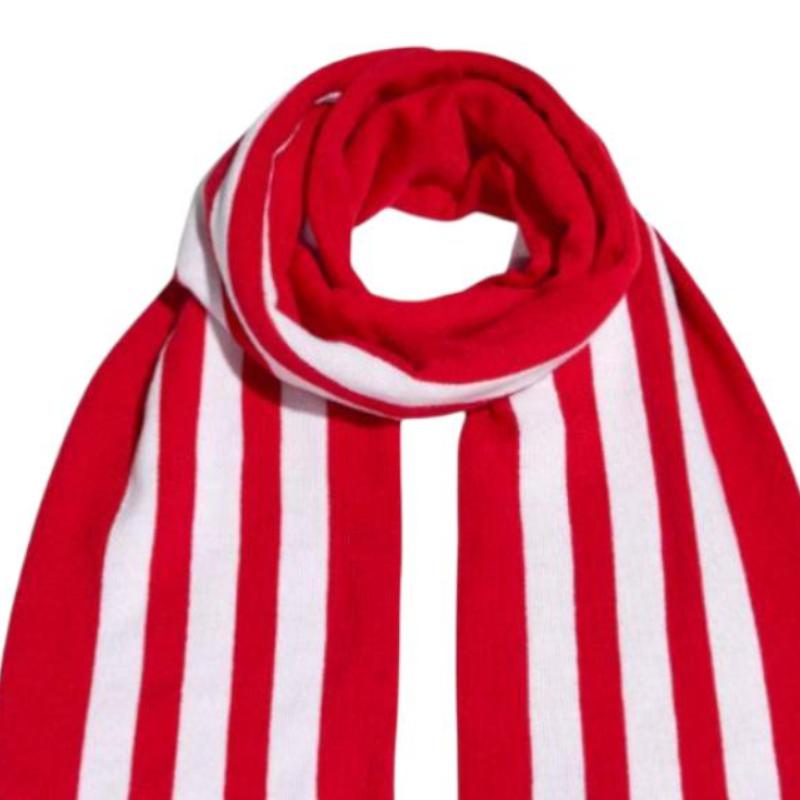 Adidas Acrylic Knit Scarves Unisex Light Scarlet KS8245