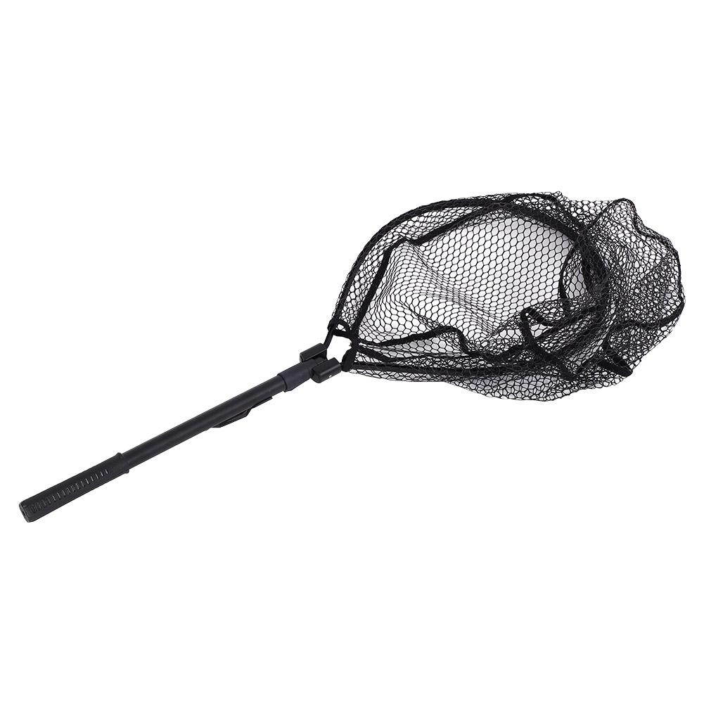 Folding Fly Fishing Dip Net, Aluminum Alloy Fishing Hand Dip Net, Fast Folding, Portable