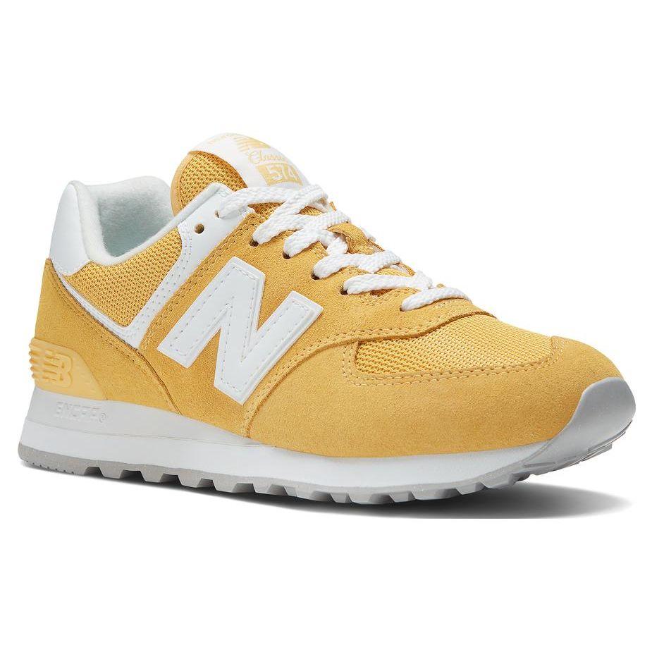 New Balance  574 Wheat Field Women Sneakers Yellow White WL574FV2