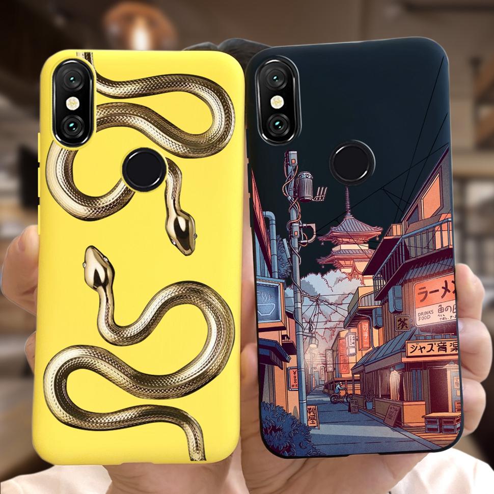 For Xiaomi Mi A2 Lite (Redmi 6 Pro) Case New Fashion Soft Slim Cover Phone Cases For Xiaomi MiA2 Lite Redmi6 Pro Full Back Cover
