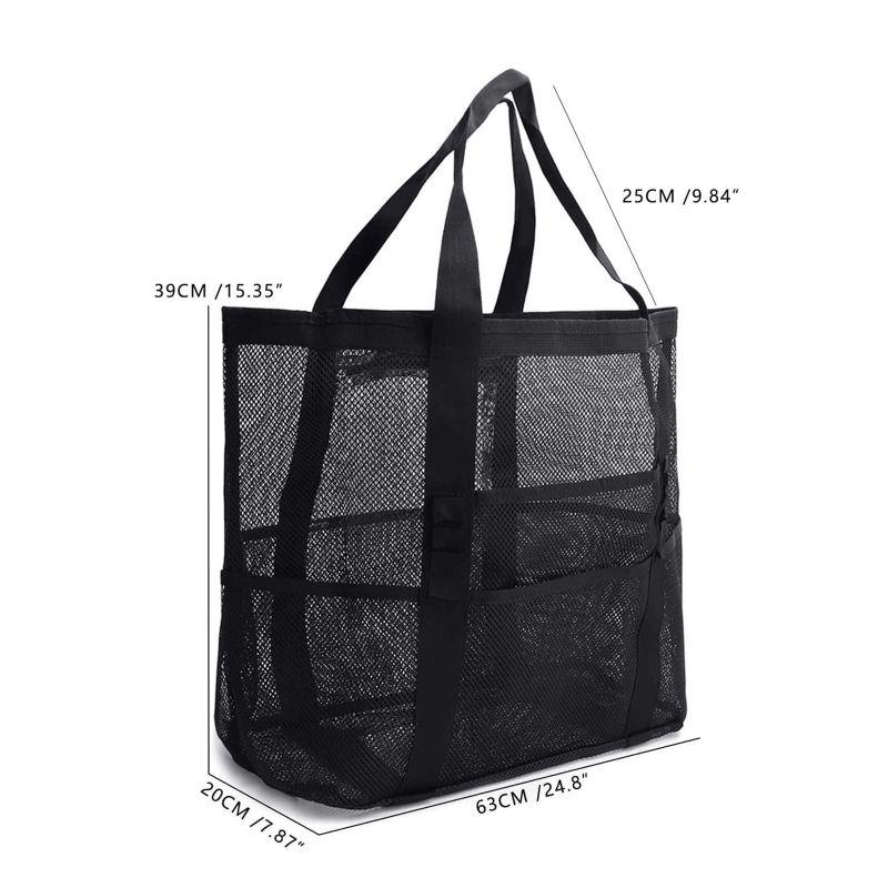 Beach Mesh Bag Portable Shower Bag