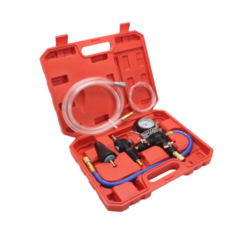 New for Coolant Refill Tool Kit Water Antifreeze Changer with Adapter Car Radiator Coolant System Vacuum Purge 1Set чёрный