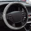 38cm Car Steering Wheel Cover Universal Bling Bling Diamond Rhinestones Elasticity Interior Car Accessories for Four Seasons