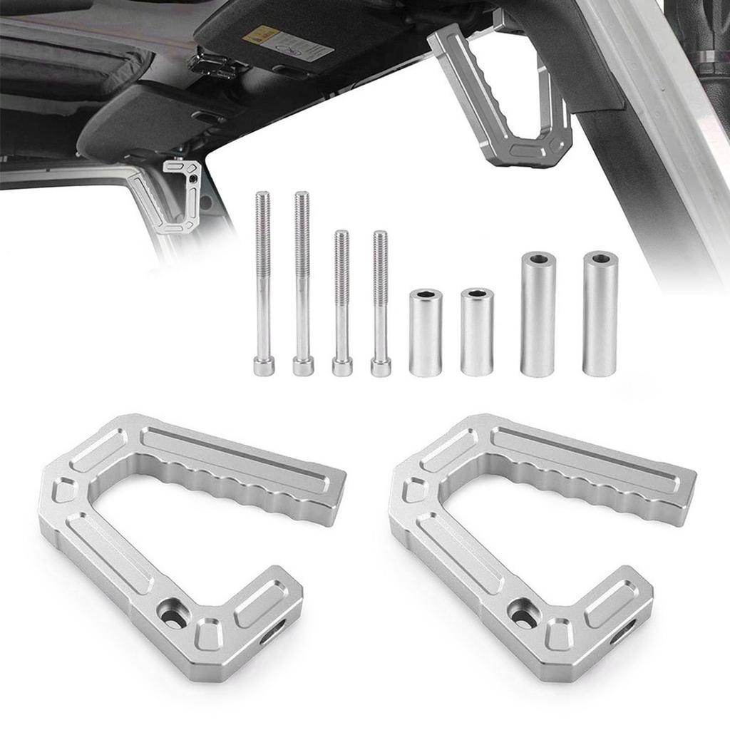 Aluminum Grab Handles Supplies for Jeep Wrangler JK 2007-2018 2PCS