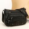 Women's Crossbody Bag Vintage Multi-Layer Shoulder Bag